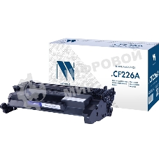 Тонер Картридж NVPrint NV-CF226A черный, для HP LaserJet M402/M426 (3100k) (аналог CF226A)