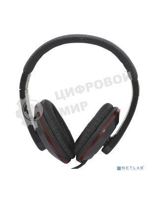 Проводные наушники Ritmix RH-525 черный, накладные, Jack 3.5 мм, складная конструкция