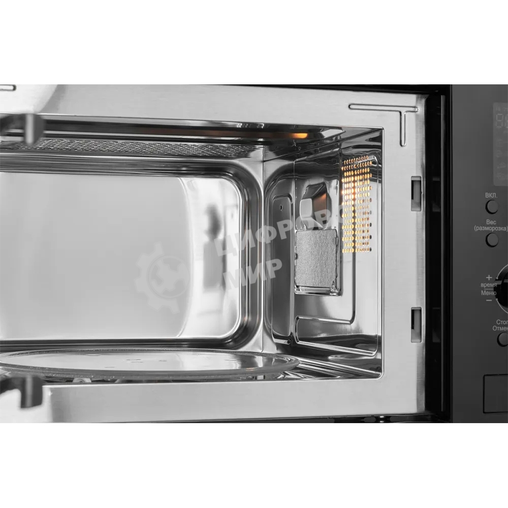 Встраиваемая микроволновая печь Monsher/High-Tech, 23 л, 900 Вт, черный цвет