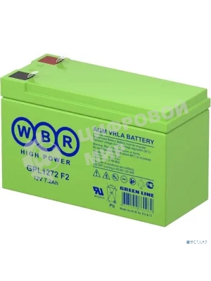 Батарея WBR GPL 1272 (12V 7.2Ah)