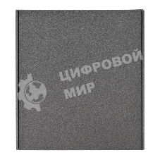 Заглушка Kranz STRONG декоративная с суппортом графит