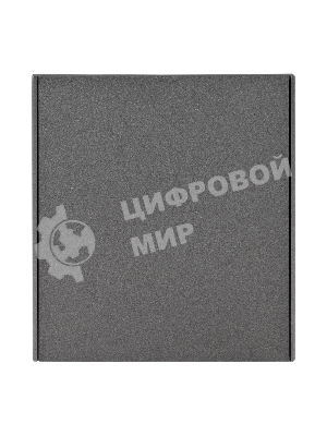 Заглушка Kranz STRONG декоративная с суппортом графит