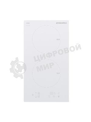 Индукционная варочная панель Maunfeld EVI.292-WH, конфорок: 2 шт., закаленное стекло, независимая, белый