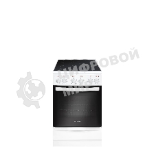 Плита электрическая Gefest 5160-02 0095 белый, конфорок 4 электрических, духовка 55 л, 50 см x 85 см x 58.5 см
