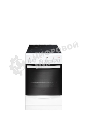 Плита электрическая Gefest 5160-02 0095 белый, конфорок 4 электрических, духовка 55 л, 50 см x 85 см x 58.5 см
