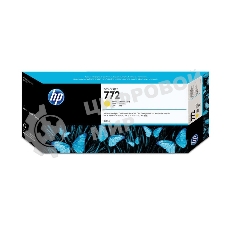 Картридж струйный HP №772 CN630A желтый для HP DJ Z5200 (300мл)