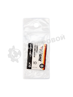 Сверло по металлу Kranz 1,0х34х12 мм HSS (10 шт. в упаковке) DIN 338