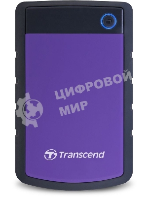 Внешний HDD Transcend USB 3.0 1Tb TS1TSJ25H3P StoreJet 25H3P (5400 об/мин) 2.5