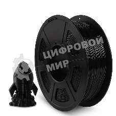 Филамент NVPrint PETG Black для 3D печати диаметр 1.75мм длина 330 метров масса 1 кг