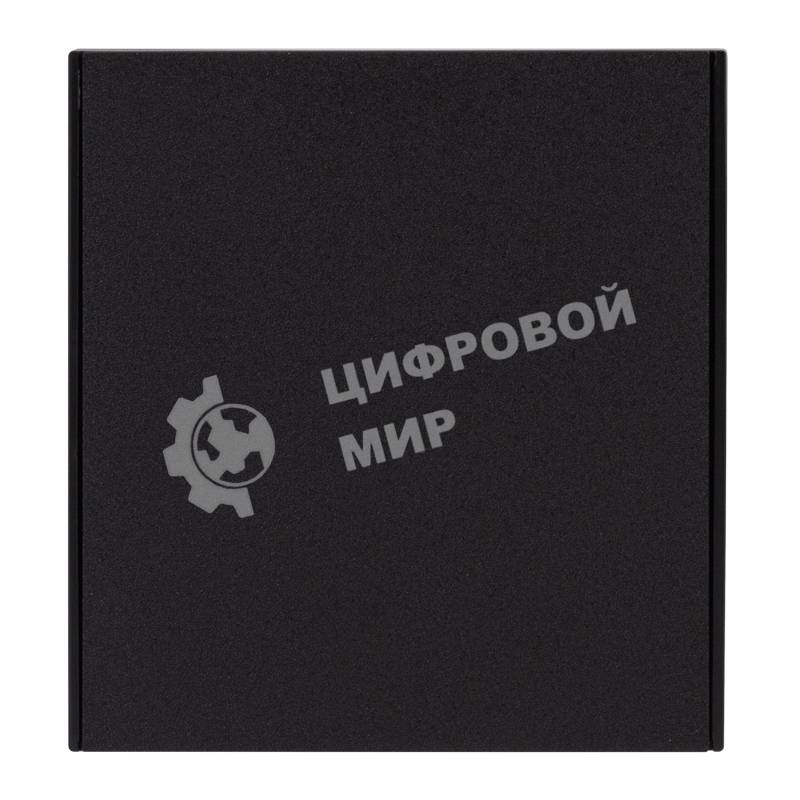 Заглушка Kranz STRONG декоративная с суппортом антрацит