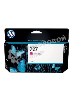 Картридж струйный HP 727 B3P20A пурпурный для HP DJ T920/T1500 (130мл)