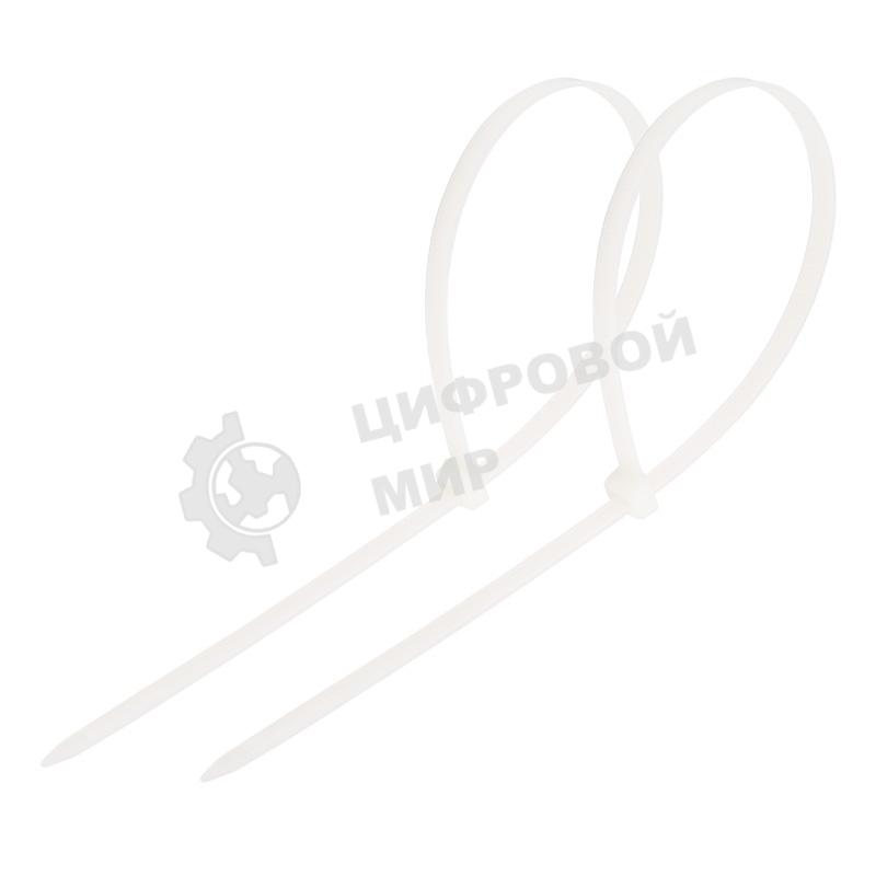 Хомут кабельный PROconnect 3.6х300 нейл. бел. (уп. 100 шт)