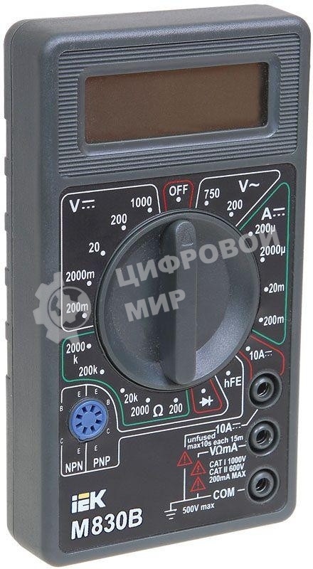 Мультиметр IEK TMD-2B-830 цифровой Universal M830B