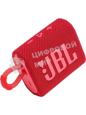Портативная акустика JBL GO 3, красный
