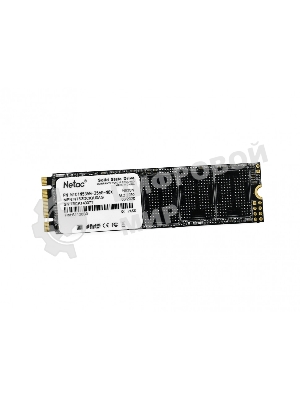 Накопитель SSD Netac N535N, 256Gb, M.2 2280, SATA-III, R/W 540/490