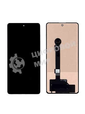 Дисплей для Xiaomi Poco X5 Pro в сборе с тачскрином (TFT) черный
