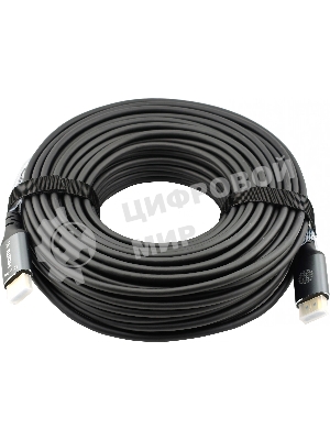 Кабель аудио-видео Cactus CS-HDMI-AOC-2-30 HDMI (m)/HDMI (m) 30м. позолоч.конт. черный