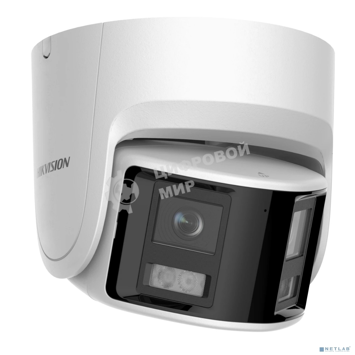 Камера видеонаблюдения IP Hikvision DS-2CD2346G2P-ISU/SL(2.8мм) 2.8-2.8мм корп.:белый