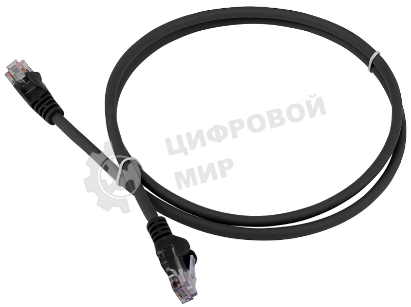 Патч-корд Lanmaster LSZH UTP кат.6, 3.0 м, черный