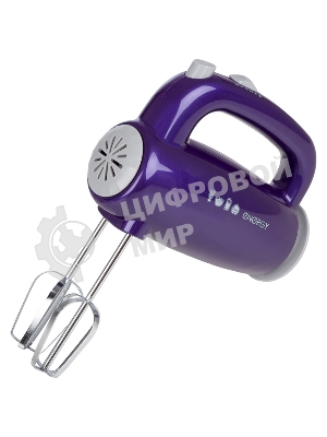 Миксер Energy EN-295P, 5 скоростей, 300 Вт, фиолетовый