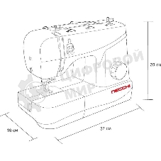 Швейная машина Necchi 4323 А белый