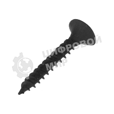 Саморез гипсокартон-металл Kranz 3.5х25, упаковка поставщика