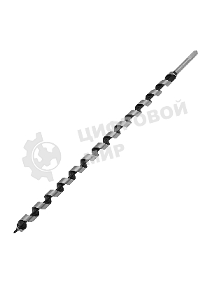 Сверло по дереву Matrix шнековое, 18 х 600 мм, 6-гранный хвостовик