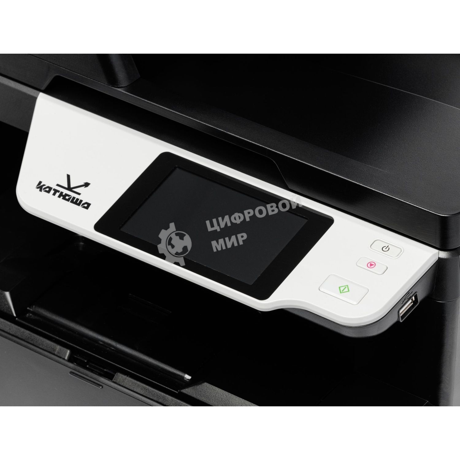 МФУ лазерное Катюша M240 принтер/копир/сканер/факс (опц.), 40 стр/мин А4, ч/б, 1200 dpi. Скан: цвет/чб 1200 dpi., 4 ГБ, 1000 Мб, USB, Wi-Fi (опц.), ADF 75 листов. Тонер 3 000 отп. Пр-во РФ, 3 года гар. МПТ