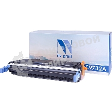 Картридж лазерный NVPrint совместимый HP C9732A Yellow для LJ Color 5500/5550 (12000k)