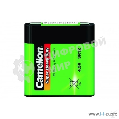 Батарейка Camelion 3R12 SR-1 (3R12-SP1G, 4.5В)