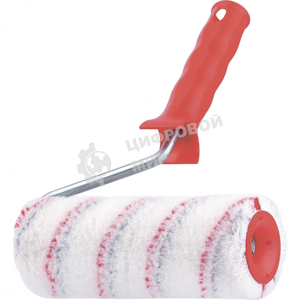 Валик в сборе Matrix нейлон, 180 мм, ворс 12 мм, D 48 мм, D ручки 6 мм