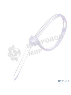 Стяжка нейлоновая Exegate EX253854RUS неоткрывающаяся CV-250W, 250 мм, упак. 100 шт белая