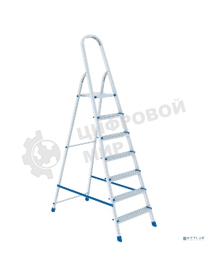 Стремянка Сибртех 7 ступеней алюминиевая