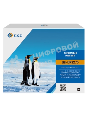 Блок фотобарабана G&G GG-DR2275 ч/б:12000стр. для DCP 7057/7057R/7060 Brother