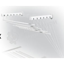 Сушилка для белья GIMI И3699 lift 200 (настенная) GIMI LIFT 200 крепится сверху на стене. Спец. механизм обеспечивает подъем и опускание направляющих, чтобы облегчить процесс развешивания белья. Сушилка для белья GIMI LIFT 200 выдерживает 15 кг белья. 2 способа крепления в одном пакете - к потолку или к стене. Длина 200 см. Глубина 135 см. Высота 43 см.