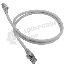 Патч-корд LANMASTER LSZH FTP cat.6a, 1.0 м, белый