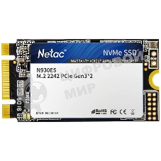 Накопитель SSD Netac N930ES, 128Gb, PCIe 3.0 x2, M.2 2242, NVMe, R/W 1650/1500