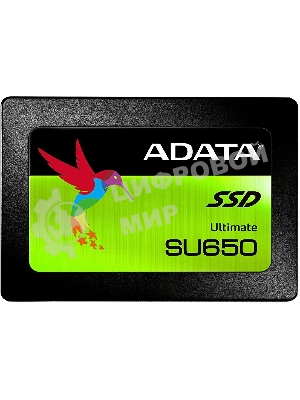 Накопитель SSD ADATA SU650, 512Gb, SATA III, 2.5