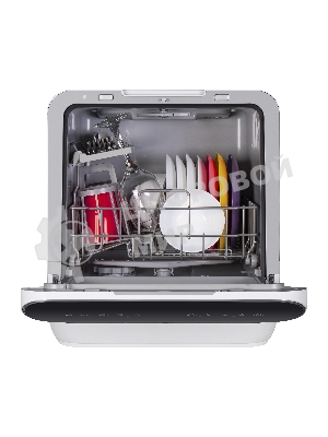 Посудомоечная машина Maunfeld MWF07IM, белый, 42 см, 3 компл., 58 дБ, класс B