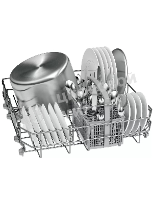 Встраиваемая посудомоечная машина Bosch SMV25AX06E, черный, 59.8 см, 12 компл., 48 дБ, класс A