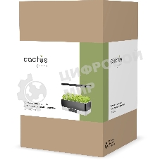 Гидропонная установка Cactus Garden 3.0л 24Вт черный (CS-LEDPOT-11)