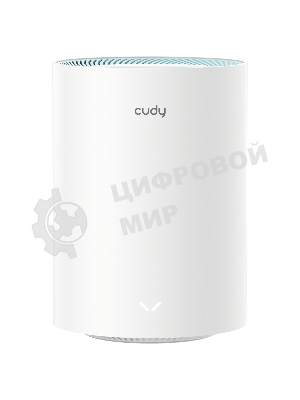 Бесшовный Mesh роутер Cudy M1300 (M1300 3-PACK) AC1200 10/100/1000BASE-TX/Wi-Fi белый (упак.:3шт)