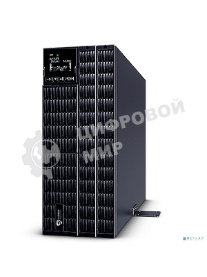 Источник бесперебойного питания UPS Сайбер Электро ЭКСПЕРТ-II-6000Р Онлайн, Стойка/Напольный 6000ВА/6000Вт. USB/RS-232/SNMP Slot/EPO/Relay/ByPass (4 IEC С13);(4) C19; Клеммная колодка (1) (12В/7А·ч. х 16) 4U