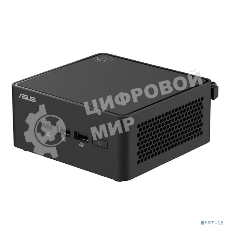 Платформа системного блока Nettop ASUS NUC Model: NUC15CRH, Intel Core 3 Processor 100U, 2xDDR5-5600 SO-DIMM supp, Intel Graphics, Wi-Fi 7, BT v5.4, 3xUSB 3.2 Gen2, 1xUSB 2.0, 1xUSB 3.2 Gen2 Type-C + 2xT-bolt (incl. DP 2.1 and USB4), 2xHDMI 2.1, 1xRJ45 LAN, 1xDC-in, Supp:128Gb~8TB M.2 2280 NVMePCIe5.0 x 4 SSD or 128Gb~8TB M.2 2280 NVMePCIe4.0x4 SSD+128Gb~2TB M.2 2242 NVMePCIe4.0x4 SSD, 19VDC, 6.32A, 120W Adapter, W/O OS, ASUS LOGO, черный
