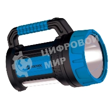 Фонарь светодиодный аккум. Космос premium 7W LED зарядное устройство 220/12В USB зарядка телефона