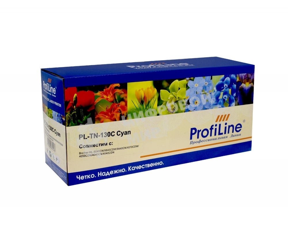 Картридж ProfiLine PL-TN-130C для принтеров Brother DCP 9042CDN/9045CDN/9040CN/MFC/9840CDW/9440CN/HL/4040CN/4050CDN/4070C 1500 копий Cyan