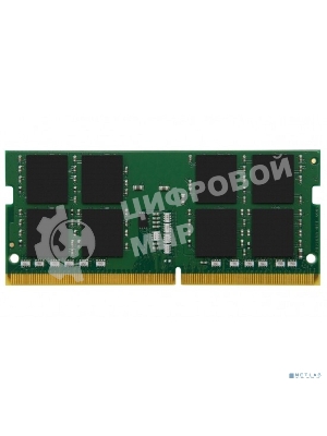 Оперативная память Kingston ValueRAM, DDR4, 4GB (1x4GB), 3200MHz, CL22, SO-DIMM