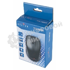 Мышь проводная Oklick 185M черный, 1200 dpi, USB, кнопки - 3