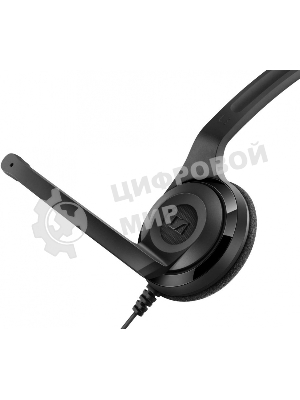 Гарнитура Sennheiser PC 5 Chat чёрный, проводная, 3.5 мм