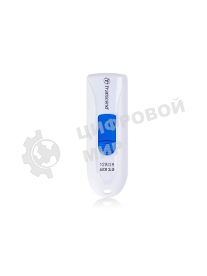 Флешка USB Transcend Jetflash 790 (TS128GJF790W), 128Gb, USB 3.0, R/W 90/40, белый